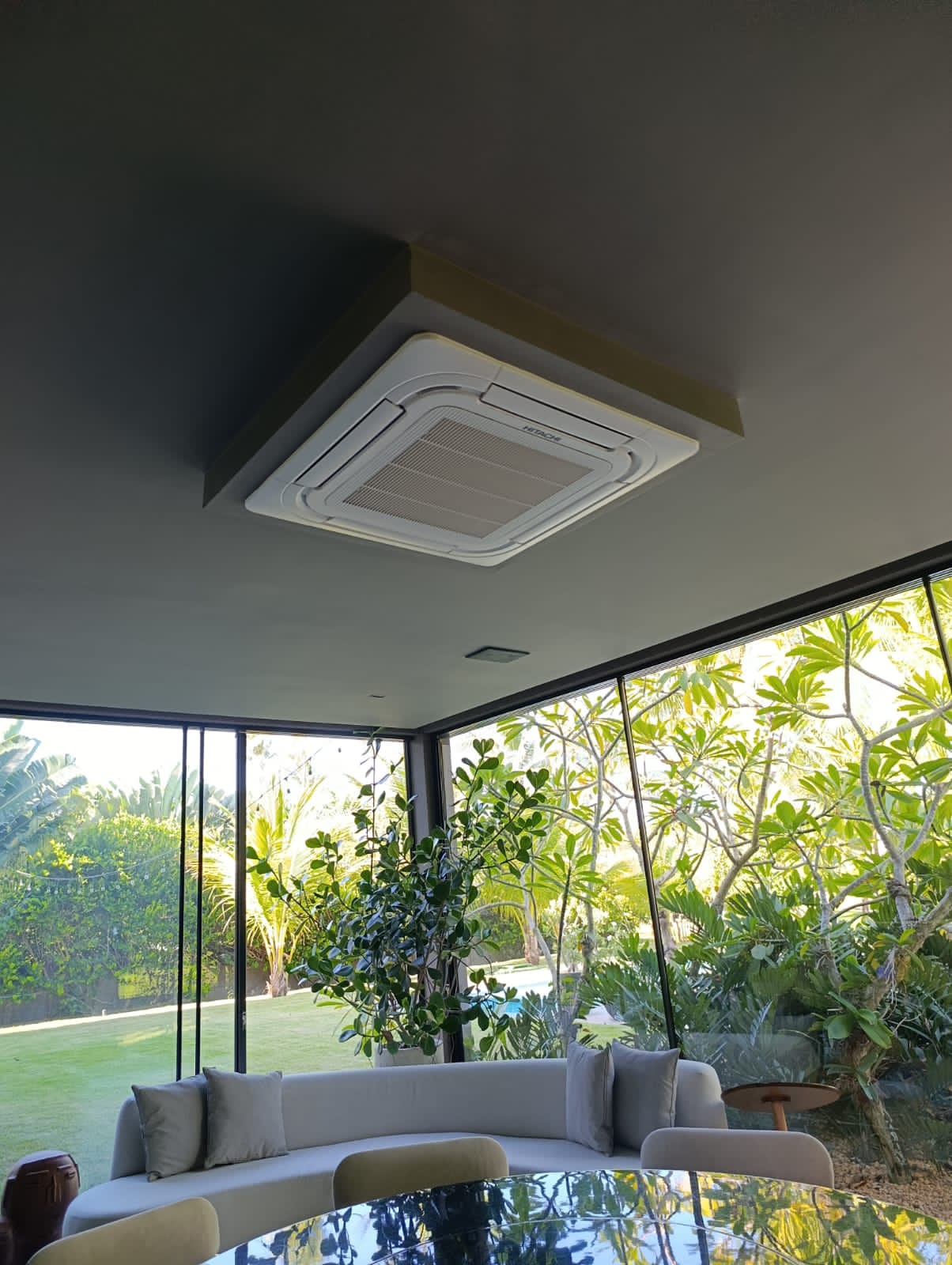 Ar condicionado com vista bonita